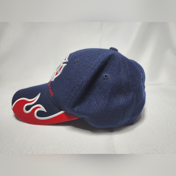 First In Last Out Fire Department Rescue EMS Flame Cap Hat Adult Adjustable - Picture 7 of 12